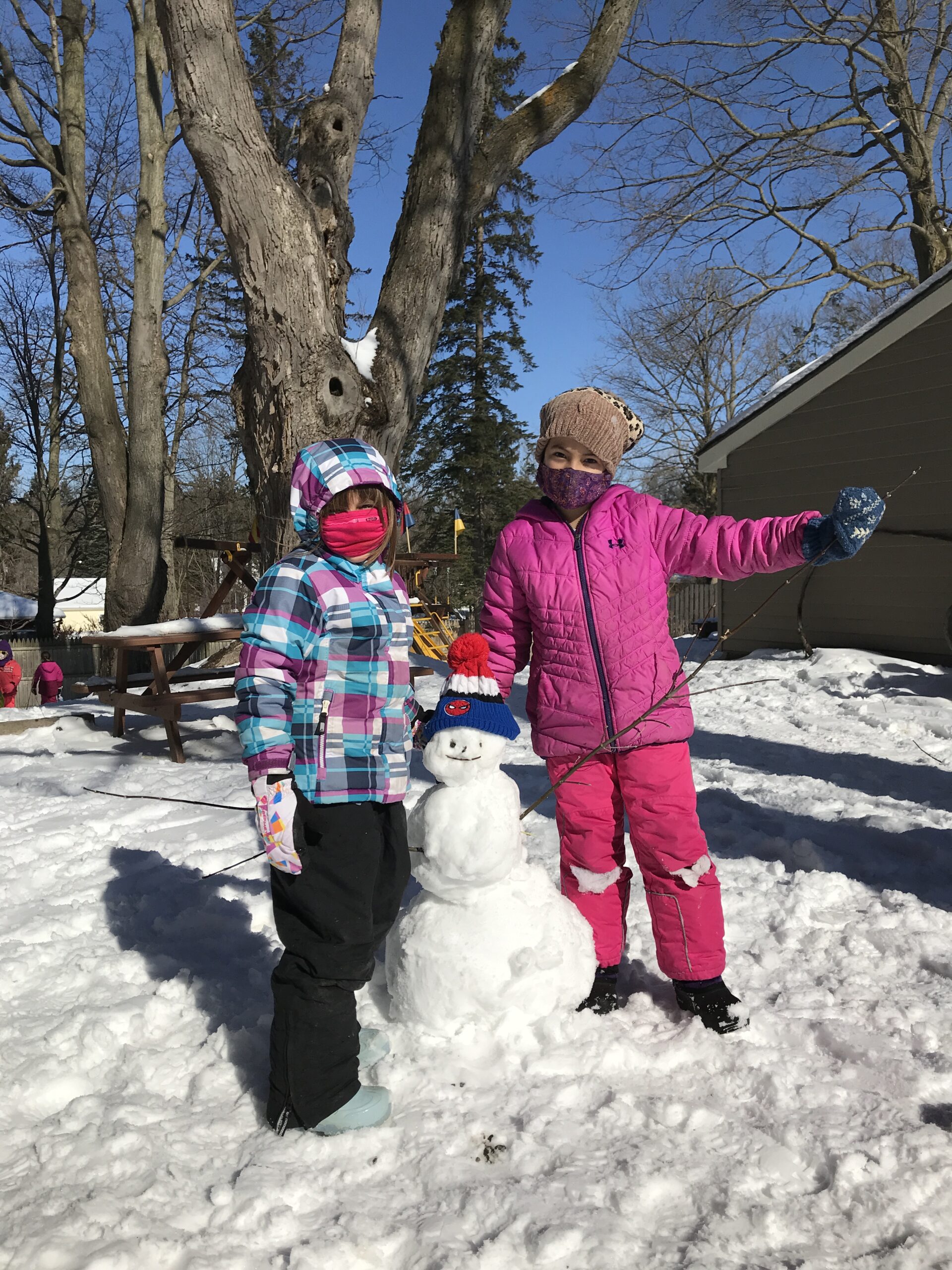 Ama & Katie's snow person